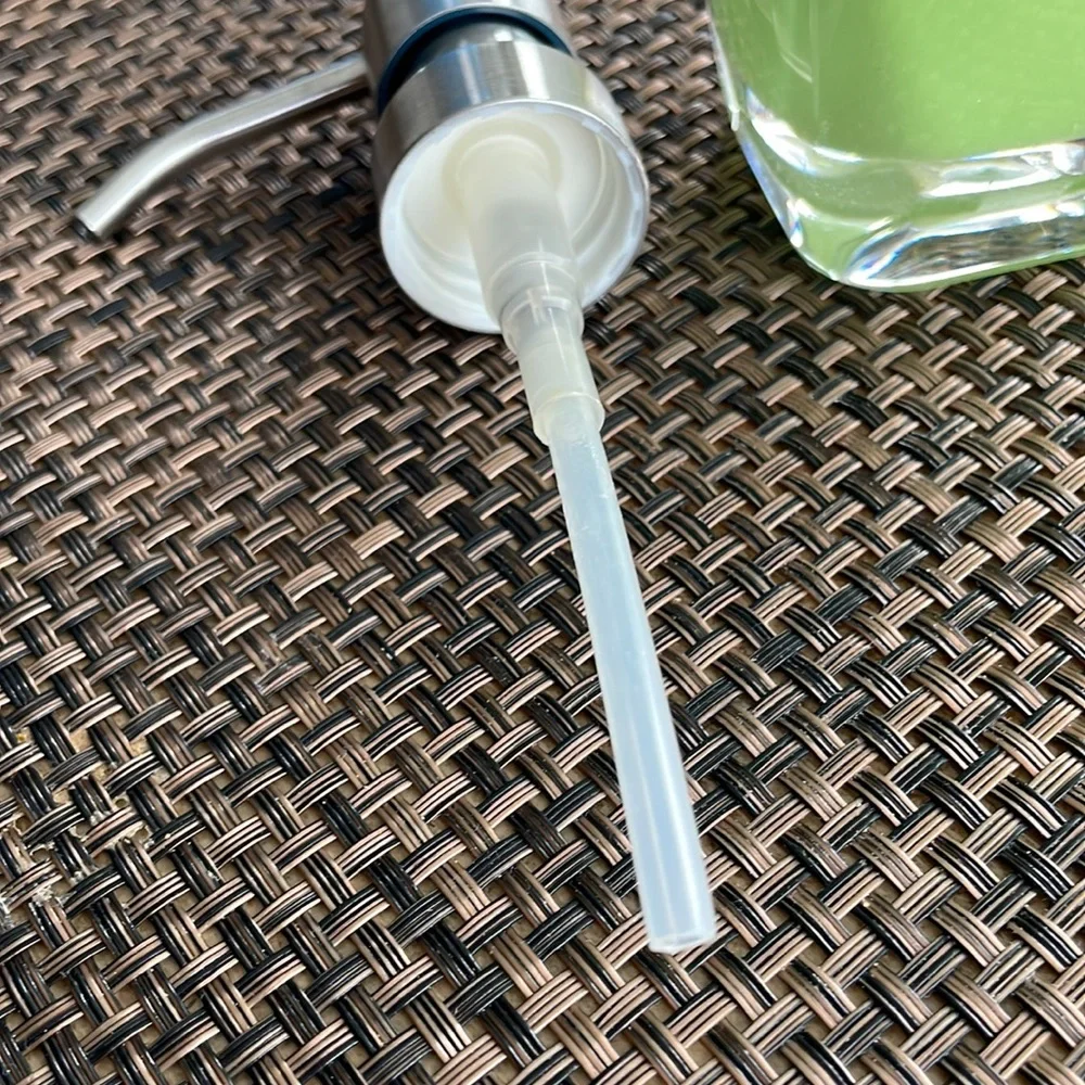 2pk Acrylic Plastic Liquid Soap Pumps